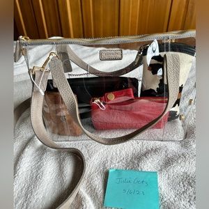 Hammitt Addie Clear stadium tote bag, NWT